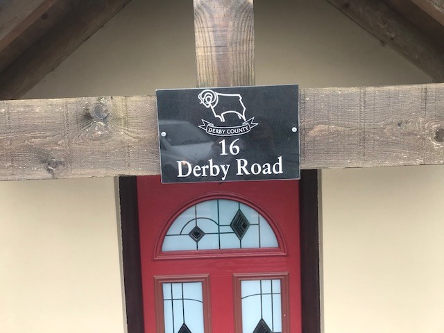 House Sign Example by Derbyshire Memorials